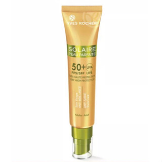 (แถม!!เจลอาบน้ำ35ml.) Yves Rocher Solaire Anti Shine Face Care SPF50+ Oily Skin 40 ml. อีฟโรเช่ กันแดด ผิวมัน ผิวผสม