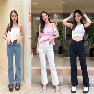 กางเกงยีนส์ขาม้า Flare Jeans (JL-115)