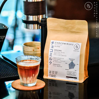 เมล็ดกาแฟคั่วกลางเข้ม ChocoMiruku blend チョコミルク 250g