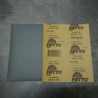 กระดาษทราย กระดาษน้ำ คุณภาพสูง ของแท้ Nitto (TOA) เบอร์ 80-2000