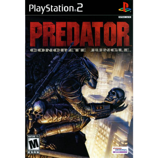 Predator Concrete Jungle แผ่นเกม PS2 Playstation 2