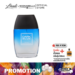 LOVALI  DARK NOIR BLUE 100ml EDP น้ำหอมแบรนด์นำเข้า น้ำหอมผู้ชาย Aromatic Fougere สุขุมนุ่มลึก