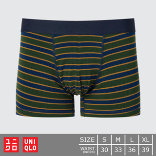 กางเกงในชายขาสั้น Uniqlo Supima Cotton - Striped 58