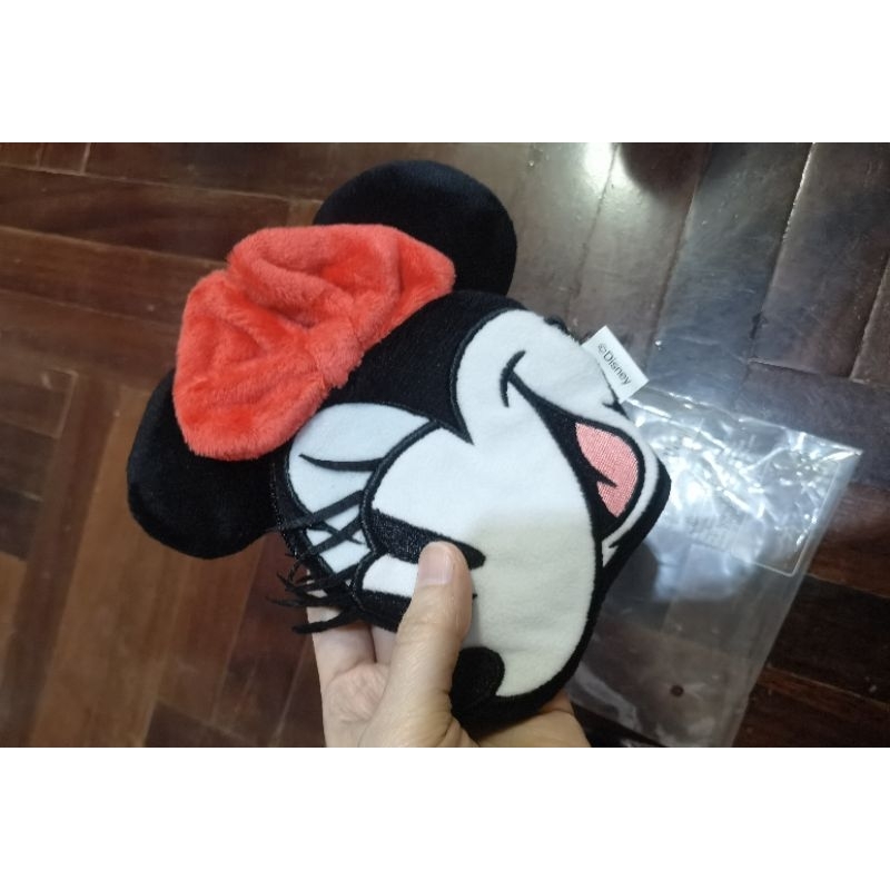 กระเป๋าใส่เหรียญ มีตะขอเกี่ยวห้อยกระเป๋าได้ Disney Asiatique แท้ ใหม่