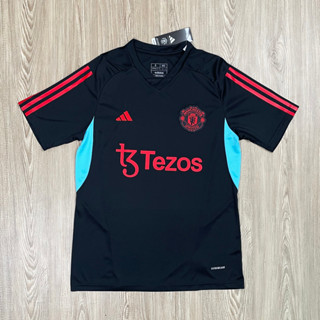 เสื้อบอล ManU ตัวอัพเดตล่าสุด  2023/2024 เนื้อผ้าโพลีเอสเตอร์ เกรดแฟนบอล AAA