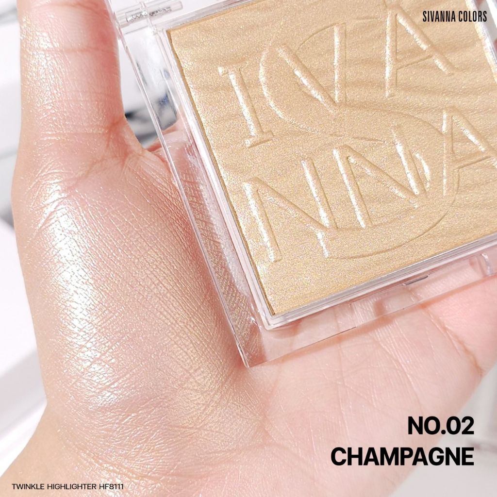 HF8111 SIVCOLORS COLORS TWINKLE HIGHTLIGHTER ซีเวนน่า คัลเลอร์ส ไฮไลท์ หน้าฉ่ำวาวสุขภาพดี