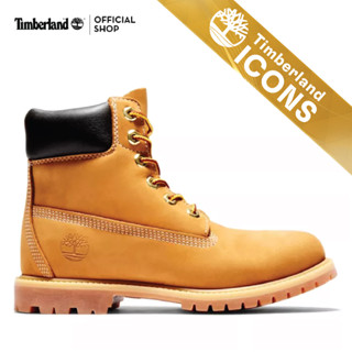 Timberland WOMENS 6-INCH PREMIUM WATERPROOF BOOTS รองเท้าบูทผู้หญิง Classic (FTW10361W)