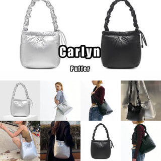 กระเป๋า carlyn puffer bag คลอใหม่ล่าสุด  อุปกรณ์ตามภาพ ครบเซ็ท♥️