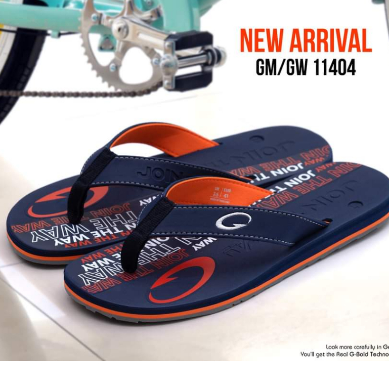 รองเท้าแตะหนีบสไตล์ (มีไซส์ 45-46)Grafront GM11404 36-46 ใส่ได้ทั้งชายหญิง แกมโบล Gambol