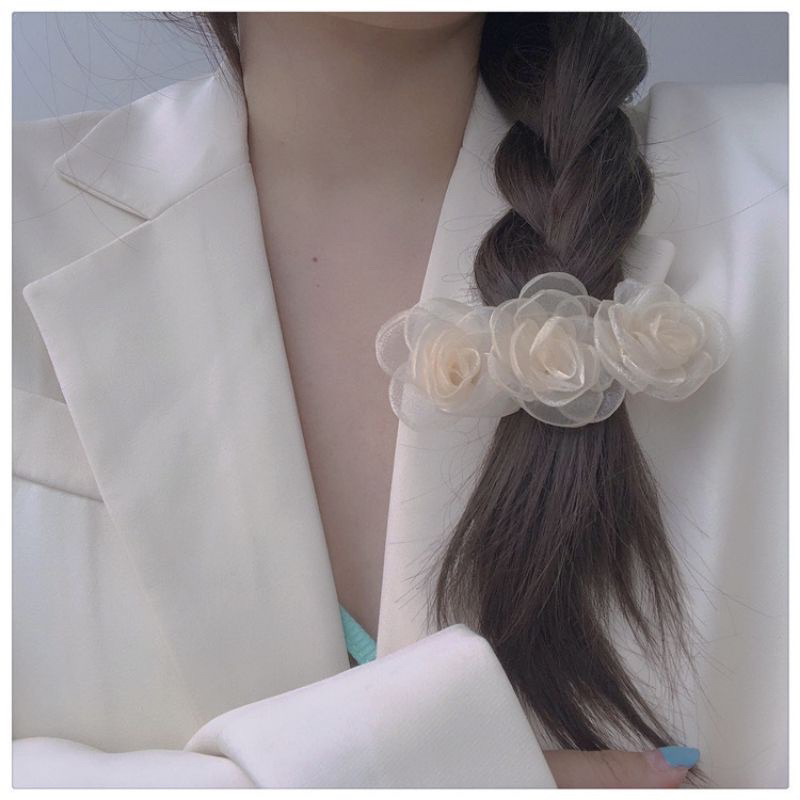 กิ๊บดอกกุหลาบ กิ๊ฟดอกกุหลาบ กิ๊บติดผมหัวใจ กิ๊ฟติดผมหัวใจ กิ๊บติดผมเกาหลี - รูปที่ 4