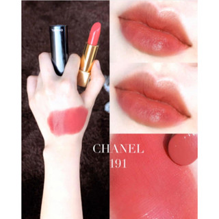 แท้ทั้งร้าน !! ลิปชาแนลขนาดจริง CHANEL ROUGE ALLURE สี 191 ROUGE BRULANT