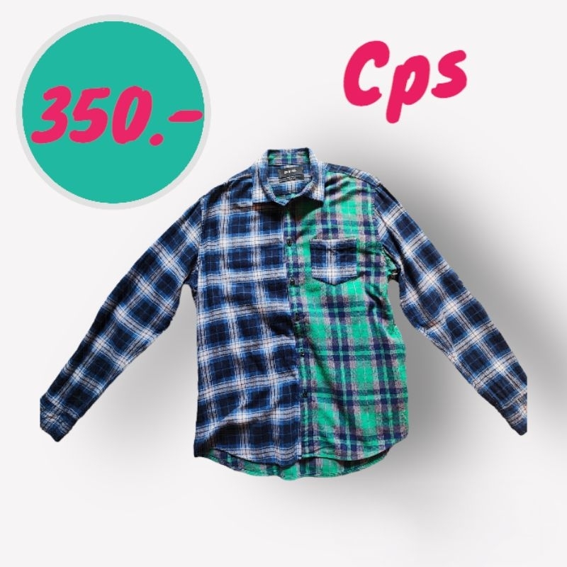เสื้อเชิ้ต CPS แท้ 💯 มือสอง ใส่เอง ไซซ์L สภาพดีมาก