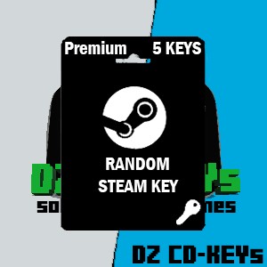 Steam Games Random KEY 5 Games Premium