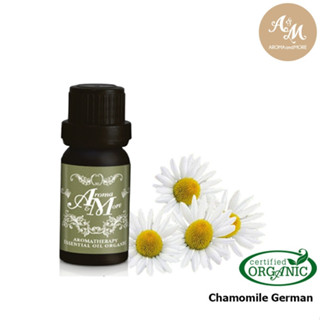 Aroma &amp; More Chamomile (Blue) German Organic Essential Oil / น้ำมันหอมระเหยคาโมมายล์ เยอรมัน 100 % Nepal-10ml,30ml