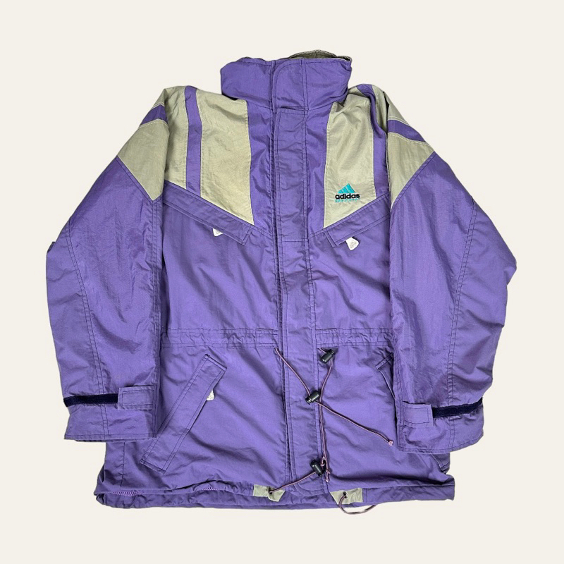 Purple Adidas Jacket M