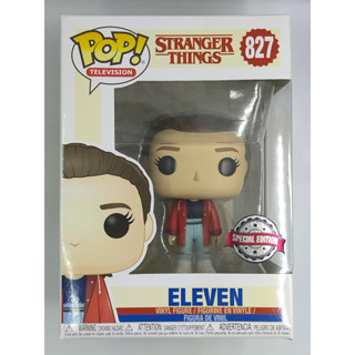 Funko Pop Stranger Things - Eleven #827 (กล่องมีตำหนินิดหน่อย) แบบที่ 2