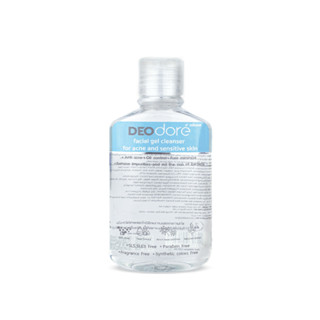 DEOdore’ Anti Acne Cleansing gel เจลใสล้างหน้า ช่วยลดสิว ยุบไว 125ML.