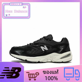 ของแท้ 100% New Balance NB 725 "urbancore" รองเท้าวิ่งลำลองที่ดูดซับแรงกระแทกสวมใส่สบาย unisex สีดำ