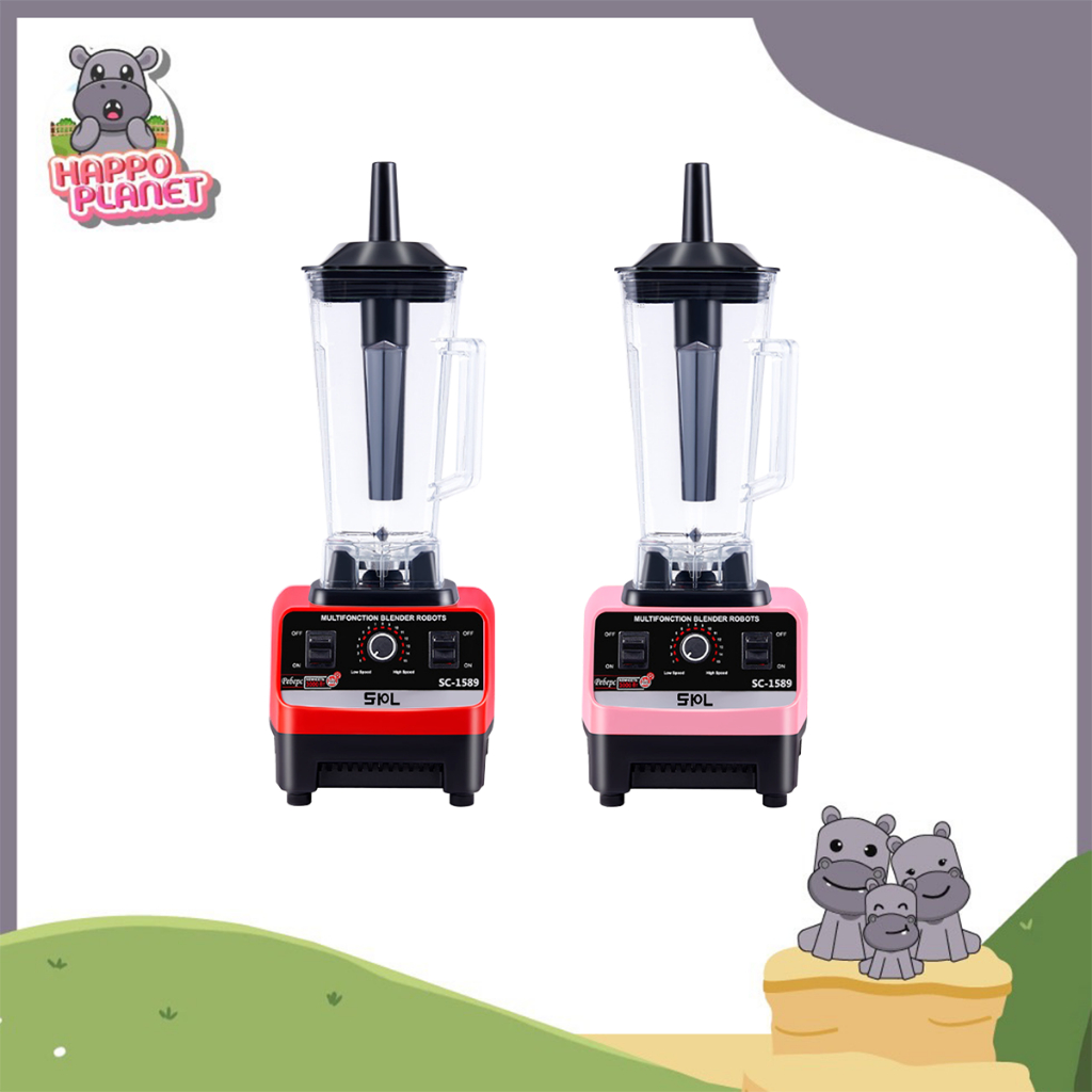 เครื่องปั่นผลไม้ Silver Crest 4500W 2.5L 6ใบมีด เครื่องปั่นอเนกประสงค์