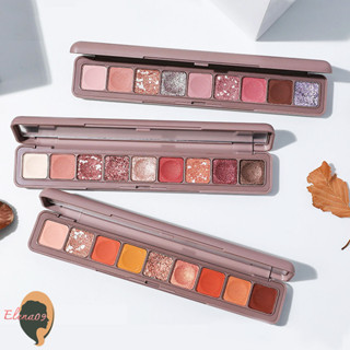 อายแชโดว์พาเลท 9 สี อายแชโดว์ LAMEILA Eyeshadow เนื้อใยไหม พาเลทอายแชโดว์ ประกายชิมเมอร์ พาเลททาตา เนื้อดินน้ำมัน