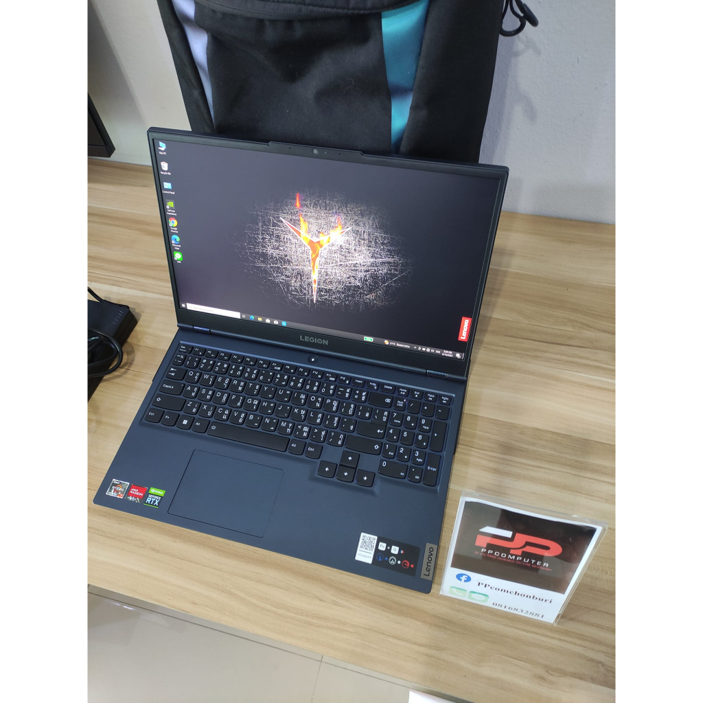 โน๊ตบุ๊ค LENOVO LEGION 5 RTX3060 เล่นเกมส์แรงๆ