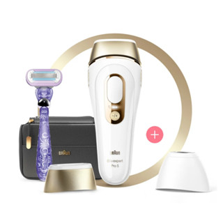 Braun Silk-expert Pro 5 PL5147 IPL with 3 extras: precision head, Venus razor, soft pouch