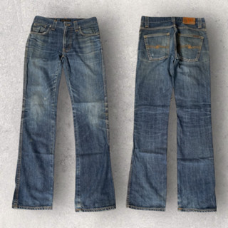 NUDIE SLIM JIM ORG DRY BROKEN TWILL