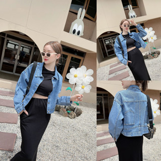 SLYQ GRAVITY DENIM JACKET เสื้อแจ็คเก็ตยีนส์แขนยาว