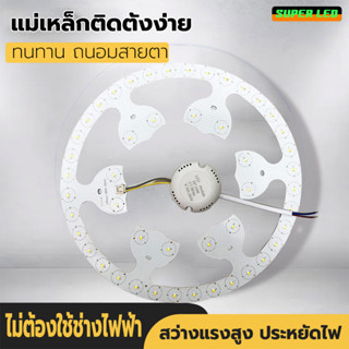 NEOBEE โคมซาลาเปา แผงไฟเพดานled 24W แสงขาว แผงไฟแม่เหล็ก แผงไฟ led โคมเพดานled แผงไฟแม่เหล็ก แผงไฟ led