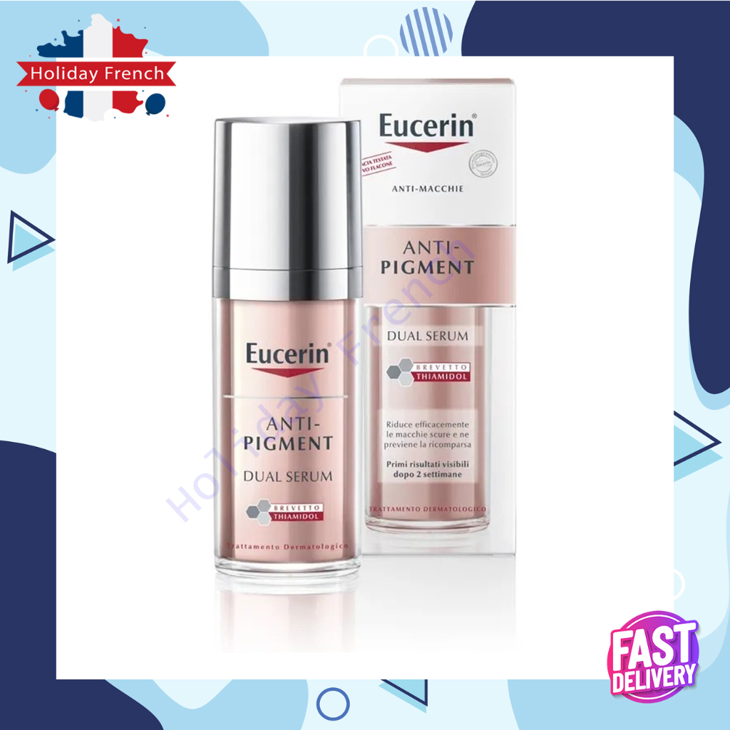Eucerin Anti Pigment Dual Serum 30ml แพคเกจยุโรป  Eucerin Ultrawhite+ Spotless Double Booster Serum