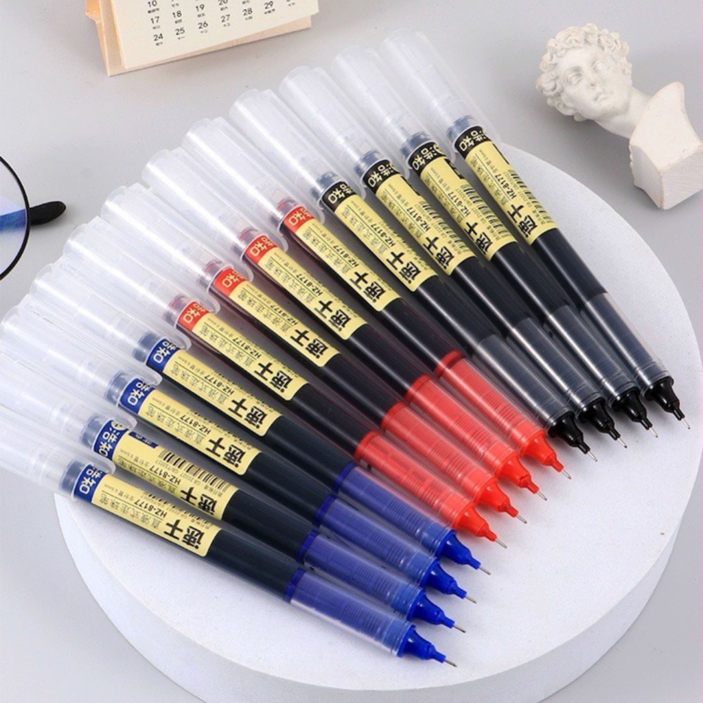 ปากกาเจล ปากกาหมึกเจล ปากกา ขนาด 0.5 mm. หัวเข็ม เขียนลื่น แห้งเร็ว