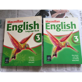 (มือสอง) หนังสือ Macmillan English Languge Book &amp; Practice Book 3 (ไม่มี CD)