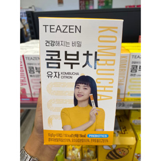 Teazen kombucha citron ทีเซนคอมบุชารสส้มซีตรอน