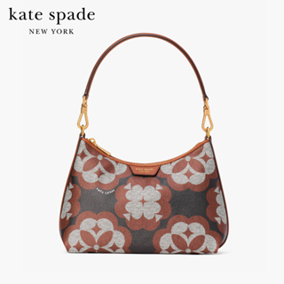 KATE SPADE NEW YORK SPADE FLOWER MONOGRAM COATED CANVAS REECE MEDIUM CONVERTIBLE CROSSBODY K9773 กระเป๋าสะพาย