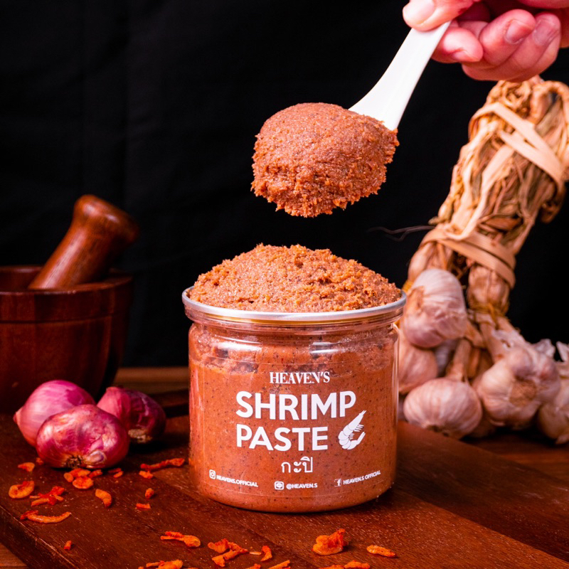 🦐กะปิคลีน !!! พรีเมียม 🦐 กะปิ กุ้งแท้เกรดพรีเมียม Shrimp paste premium | HEAVENSFOODS