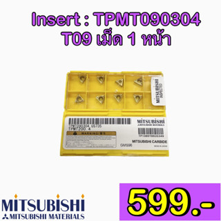 Insert : TPMT090304 T09 เม็ด 1 หน้า