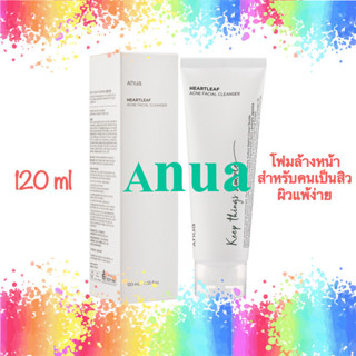 Anua​ Acne​ Facial​ Cleanser​ 120​ ml​ โหมล้างหน้าลดสิว