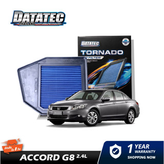 กรองอากาศ  HONDA Accord  G8 2.4L ปี08-12 DATATEC TORNADO AIR FILTER