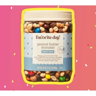 Favorite day Peanut butter monster 963 g พีนัทบัตเตอร์ มอนสเตอร์ เทรล มิกซ์ ตรา favorite day 963 กรัม