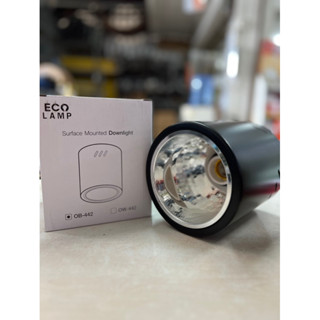 โคมกระป๋อง Downlight กลม 4” สีดำ
