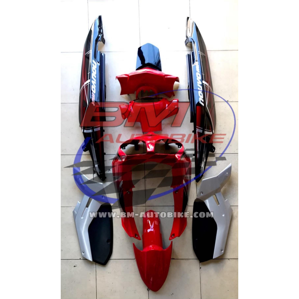 ชุดสี NOUVO MX ครบชุด ตามรูป จำนวน 9 ชิ้น ชุดสีนูโว เอ็มเอ็ก คละสี // YAMAHA NOUVO MX // ** พร้อมจัด