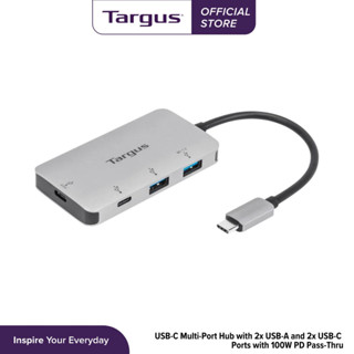 USB-C Multi-Port Hub with 2x USB-A and 2x USB-C Ports with 100W PD Pass-Thru [ACH228AP]