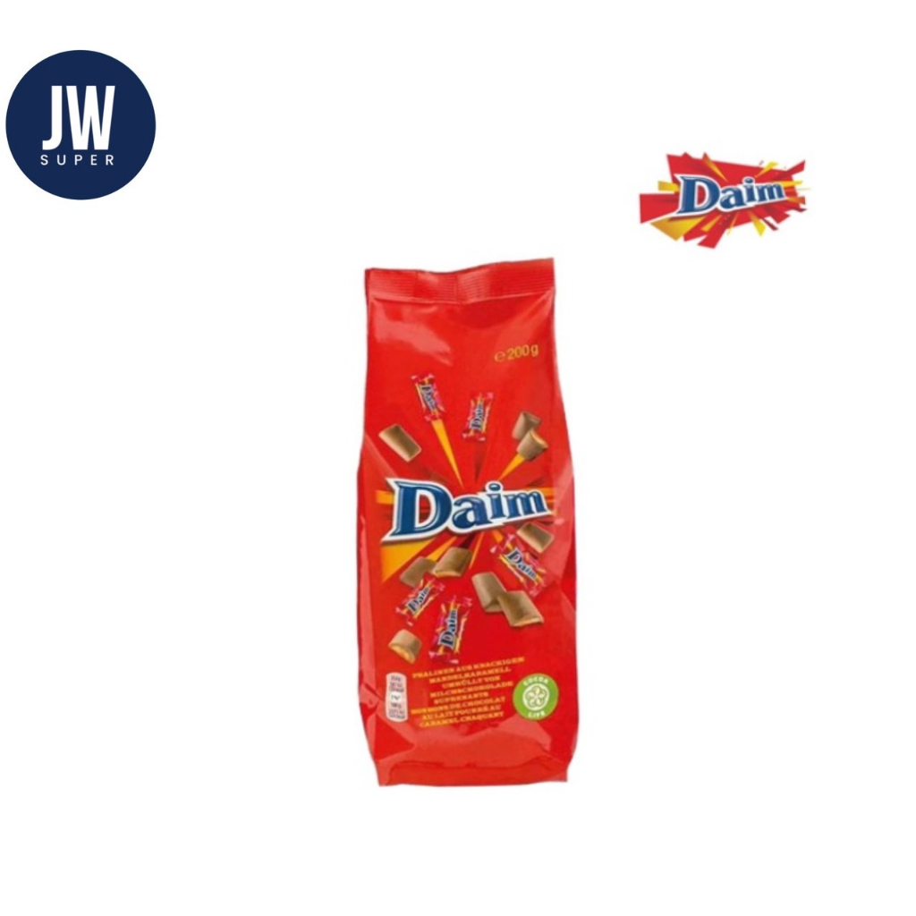 ช๊อคโกแลตดาอิม Daim Caramel Chocolate 200g. BBE:  08/2026  (Made in Sweden)