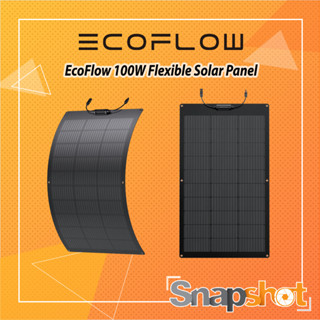 ECOFLOW 100W Flexible Solar Panels โซลาร์พกพา แผงโซลาร์เซลล์ โซลาร์อเนกประสงค์