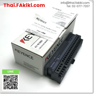 พร้อมส่ง, (A)Unused, KV-RC16BX CC-Link/remote module, โมดูลระยะไกล สเปค 16points, KEYENCE (66-007-515)