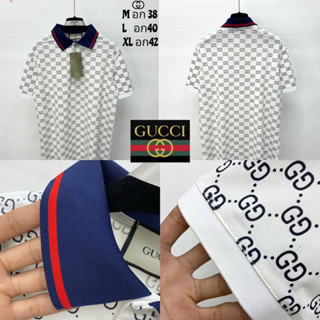 เสื้อโปโล Gucci 🤍Hiend 1:1 cotton 💯