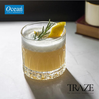 แก้ว Ocean Traze PST Double Rock P03661 เนื้อแก้วใสและหนา คัตติ้งเนี้ยบ ดูมีระดับ