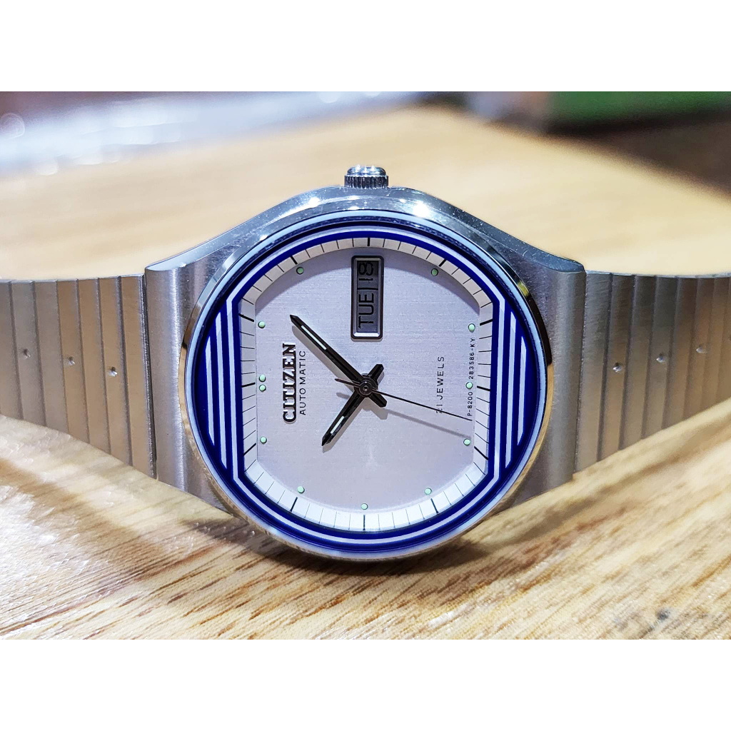 นาฬิกา citizen automatic รุ่นเก่า สภาพเก่าเก็บ สวยๆ