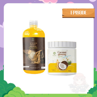 Episode Secret Coconut Ginseng Collagen 500ml. &amp; Tanaka Ginseng Serum 500ml.