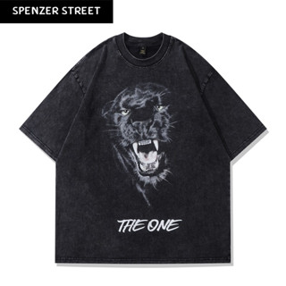 Spenzer.street | 🖤 Toger the one  เสื้อโอเวอร์ไซส์ เสื้อผ้าสตรีท เสื้อเกาหลี เสื้อy2k ทราวิส 2pac ฮิต 2023 มาใหม่